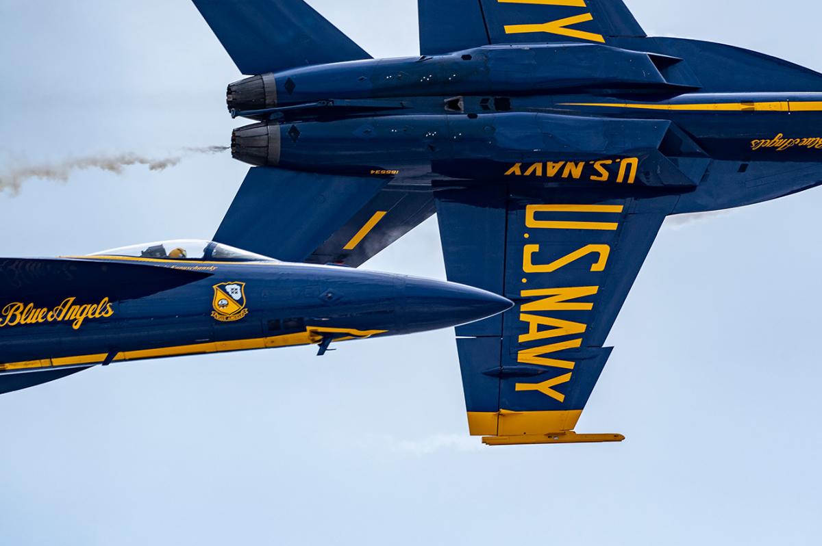 Blue Angels Frontiers in Flight Air Show Wichita - McConnell AFB