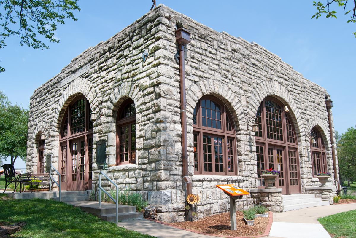 Exterior of the John Brown museum