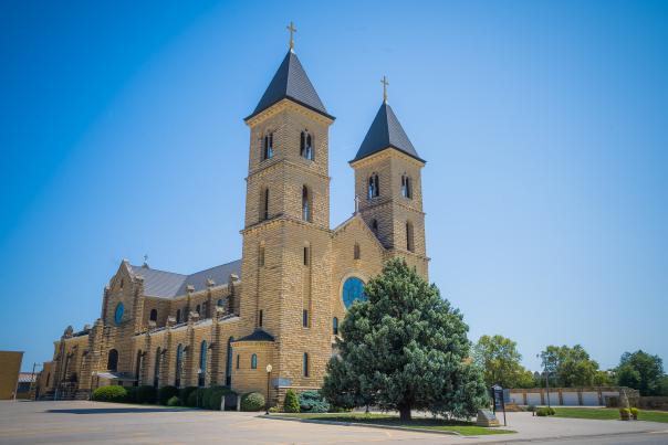 The Basilica of St. Fidelis Catholic Church in Victoria