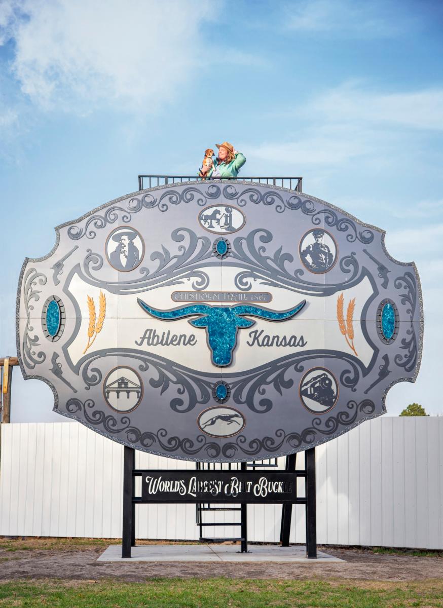 World's Largest Belt Buckle Abilene