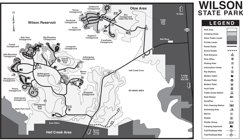 Wilson State Park Map